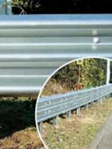 ZAM is superior to galvanized sheet metal for guardrail use