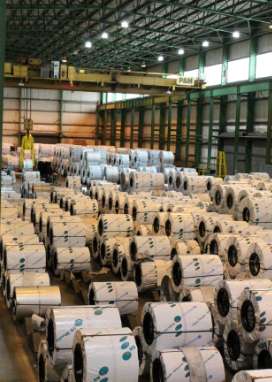 Coated Steel Manufacturer | Corrosion-Resistant Steel Manufacturer | Steel Rolls Ready for Shipment